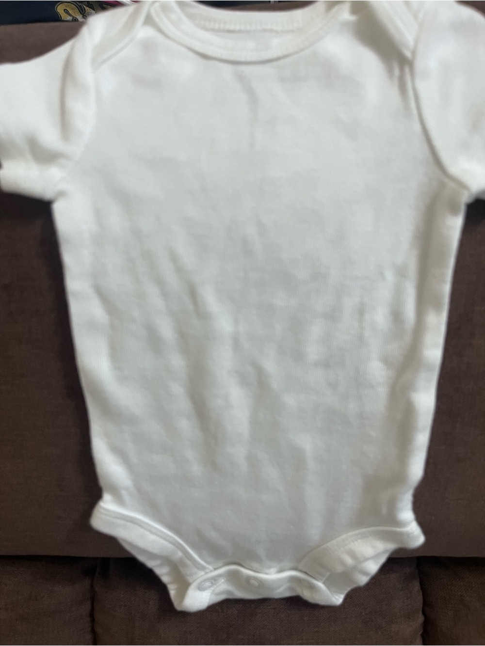 Classic White Baby One-Piece Bodysuit
